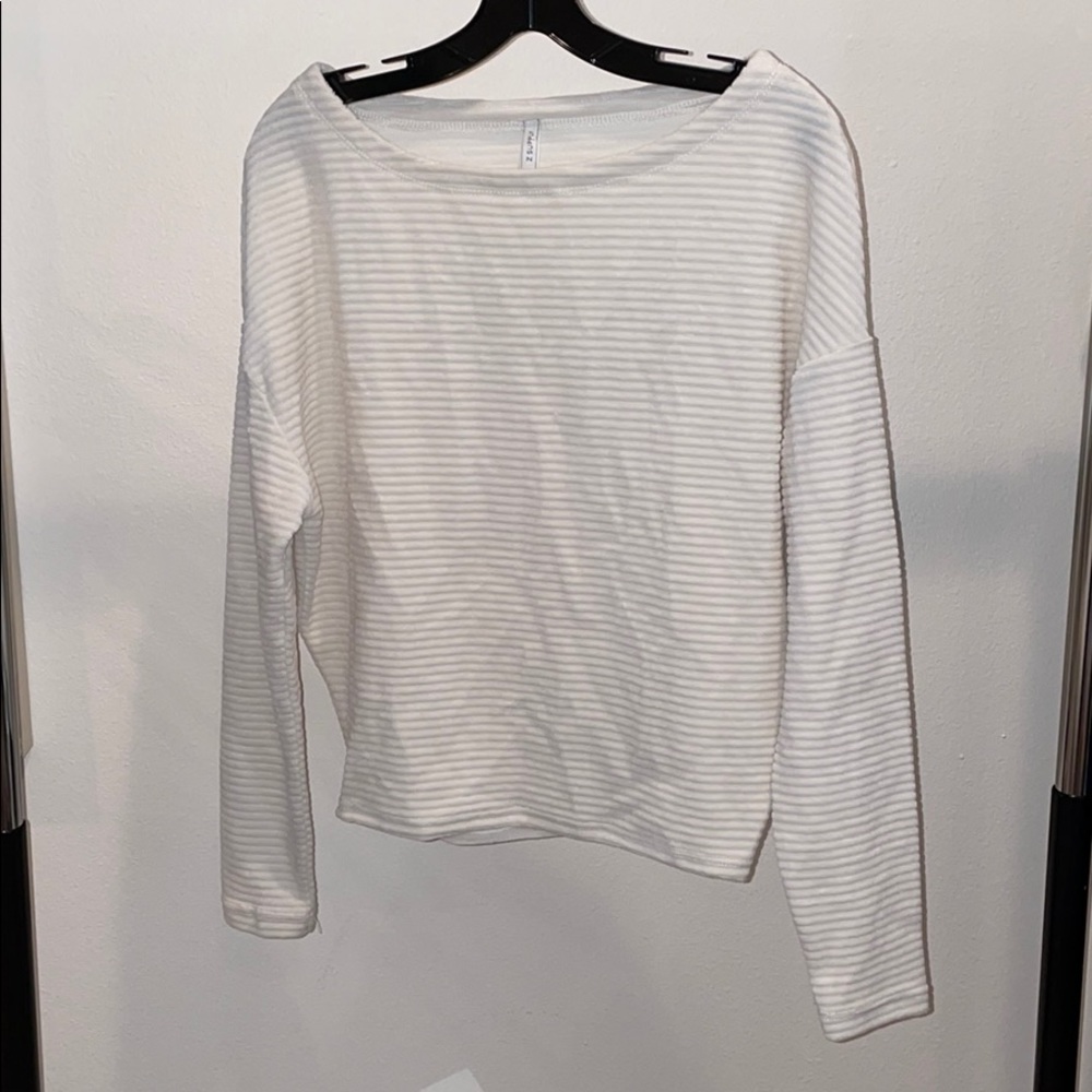 Fun ribbed sweater